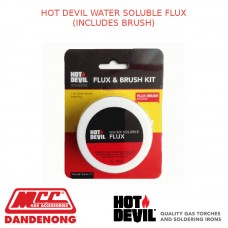 HOT DEVIL WATER SOLUBLE FLUX (INCLUDES BRUSH)